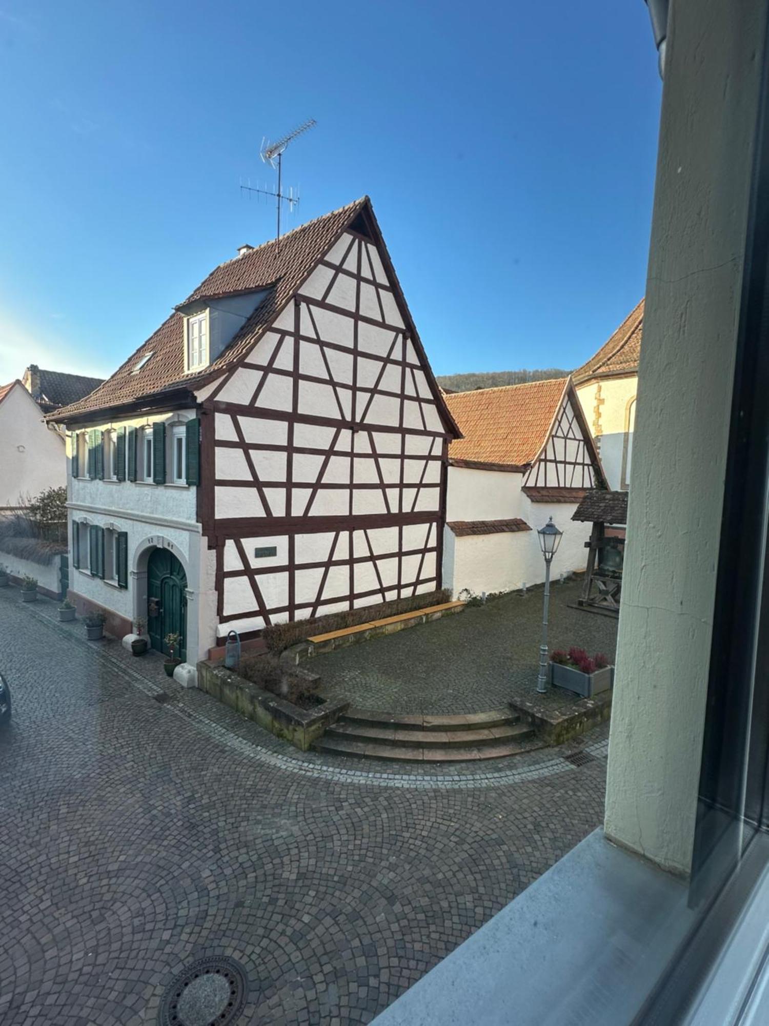 Ferienwohnung Am Berg Bad Bergzabern Exteriör bild